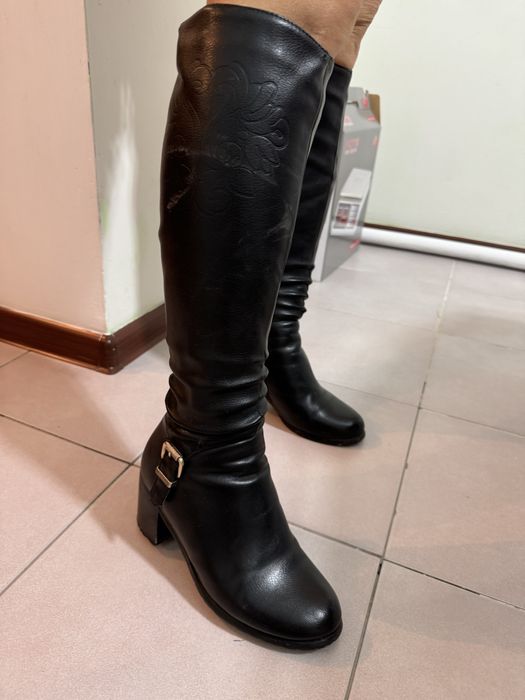 Женский сапог зимние