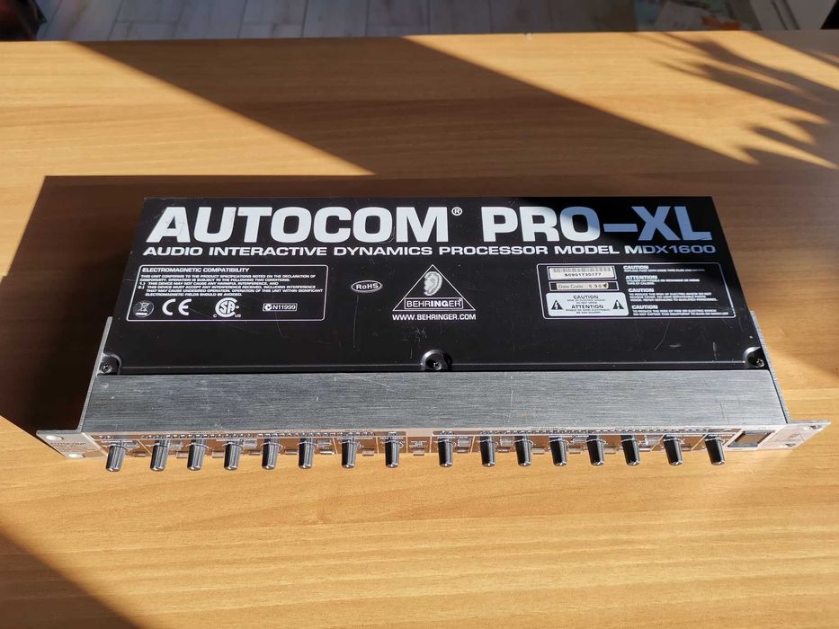 Procesor Audio Interactiv Dinamic Behringer Autocom ProXL Mod. Mdx1600