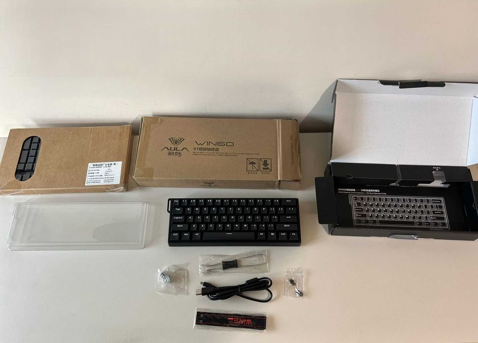 Tastatura Mecanica Gaming Aula Win60 Magnetic Switch