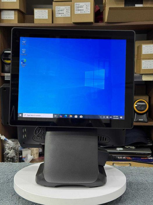 Сенсорный Моноблок 2 экрана на кассу Core I 5/7gen 8/128 SSD