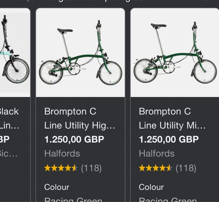 Bicicleta BROMPTON