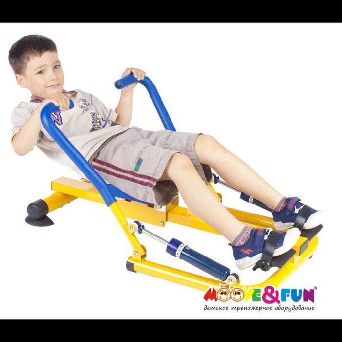 Тренажер детский механический гребной с двумя рукоятками (KB-06A)