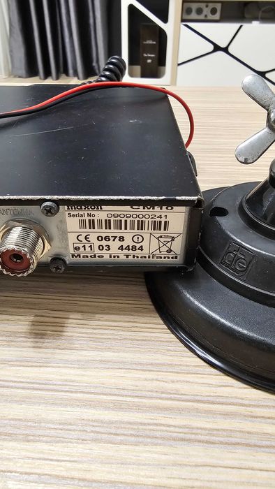 Antena CB Midland Mini + statie CB Maxon CM10