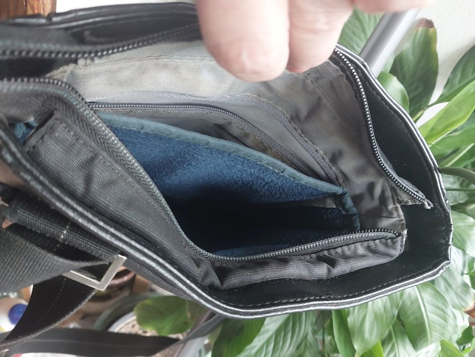 Samsonite Original 100^ Кожа  Мъжка чанта