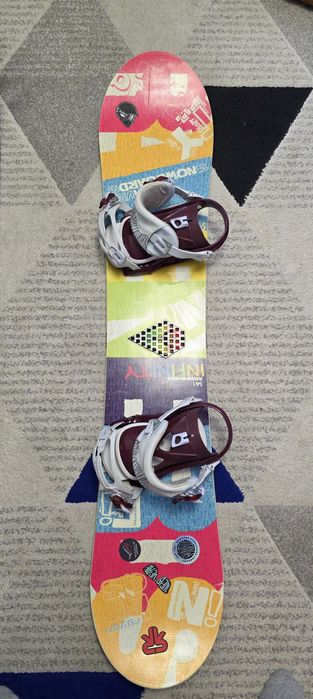 Placa snowboard Raven 141 cm  + legaturi Head NX FAY II S/M