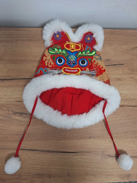 Pălărie tradițională chinezească de copii pt. Anul Nouu