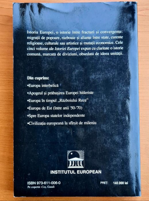Istoria Europei de Serge Berstein și Pierre Milza