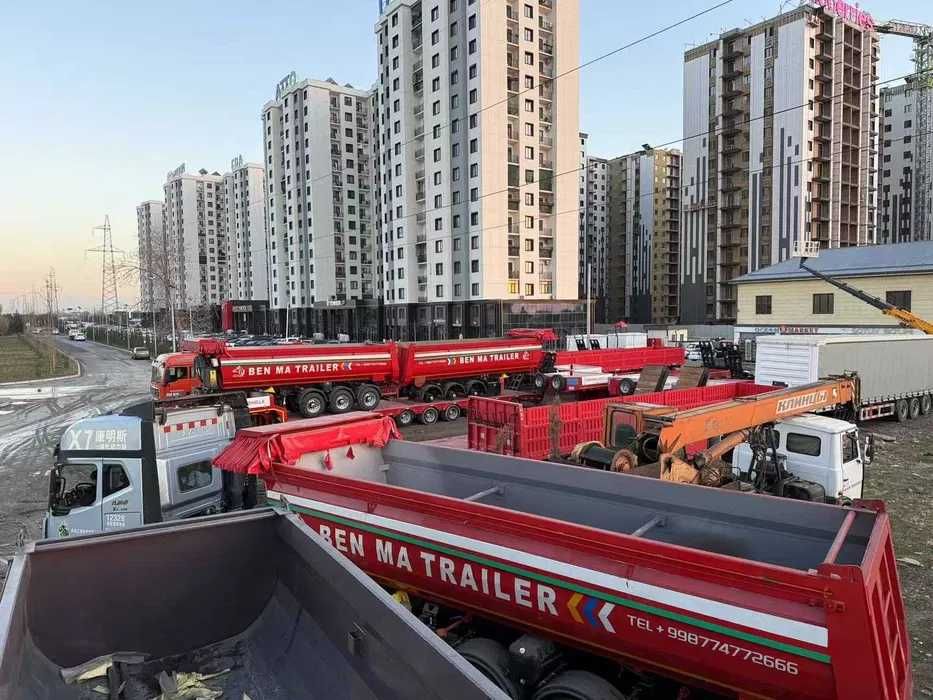 Tonar yarimtirkama, Тонар, полуприцеп Samostval