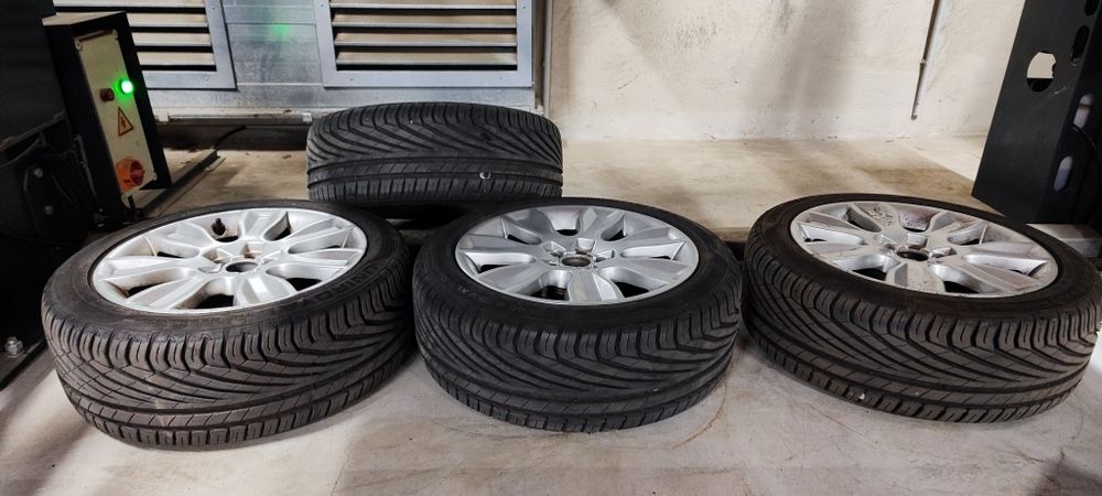 Джанти 16" 5х100 Audi А1 VW Polo Skoda Fabia Seat Ibiza гуми Uniroyal