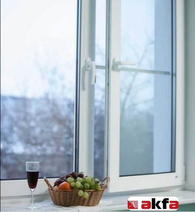 Пластиковые окна и двери akfa rom eshik Москитные сетки