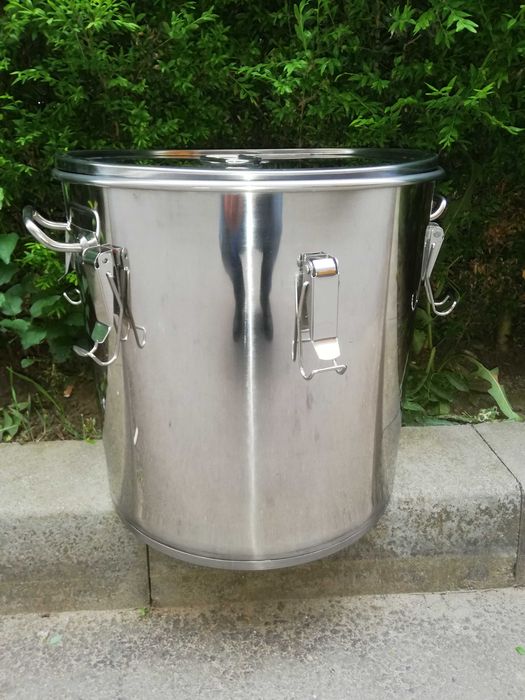 Marmită inox, Canistră pentru transport lapte 42 L   35/42/4