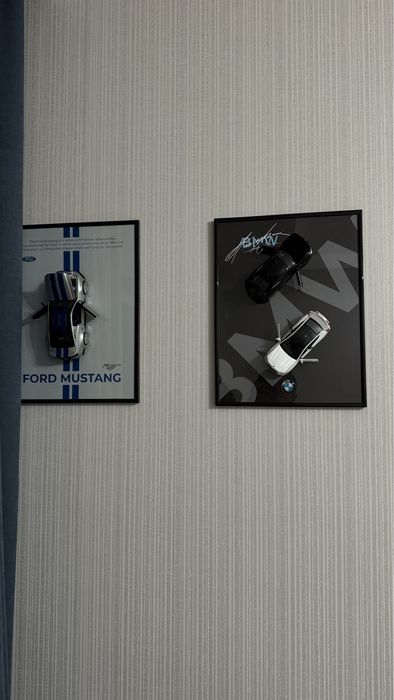 Постер машинки коллекция автомоблей