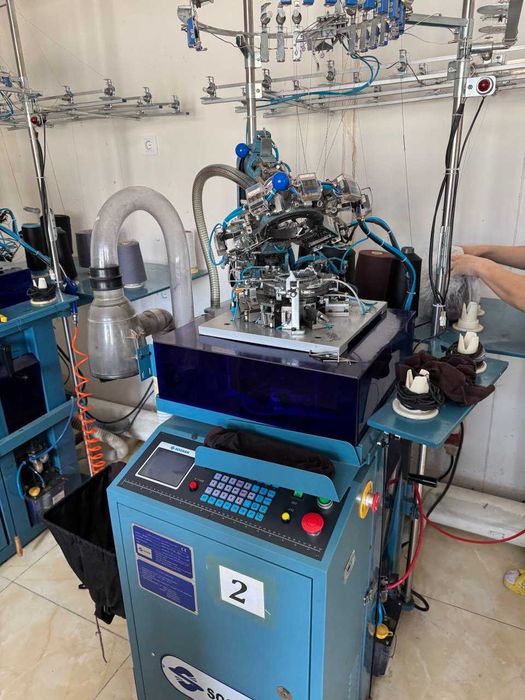 Paypoq to'qish mashinasi sotiladi/Продается оборудование для пр носков