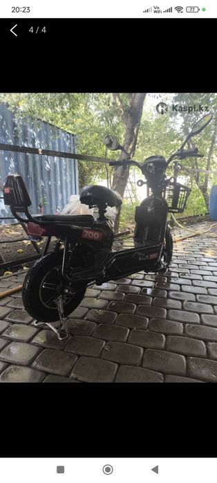 Электроскутер двухместный