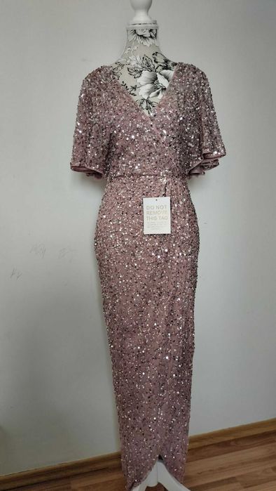 Rochie ocazie, cu paiete