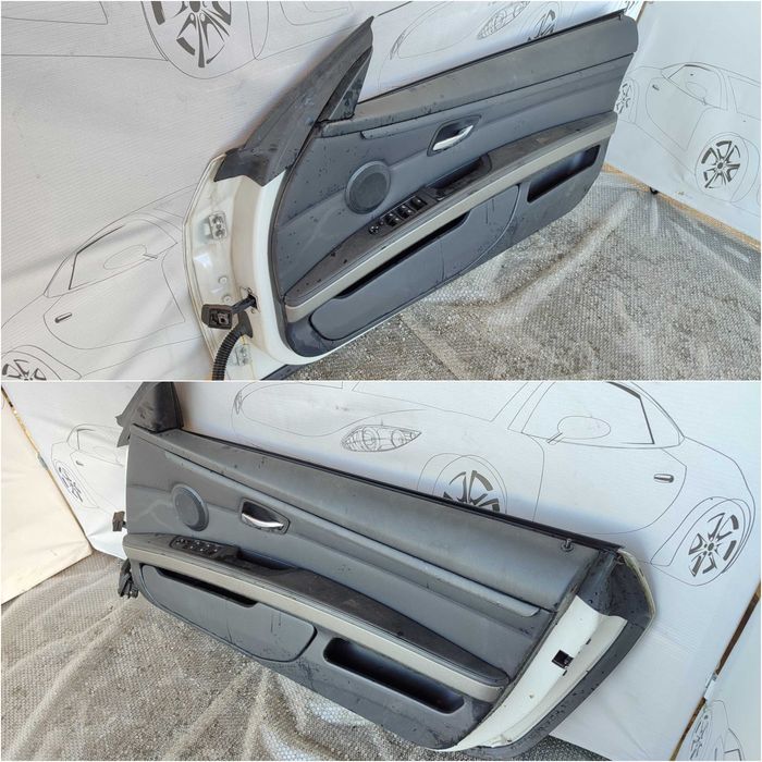Ușă Față Dreapta BMW 3 E92 E93 Decapotabil Alb Mineralweiss Metallic A96 41517200570 / 7200570 2013 / [2005-2014] / (12F)