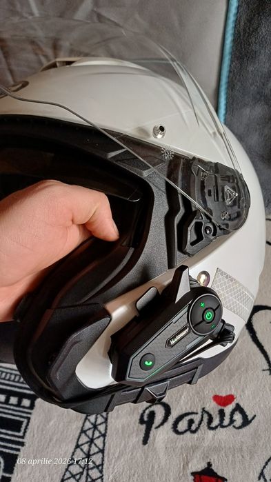 Vand casca open face hjc i31 cu intercom inclus