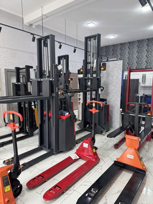 Транспалет Рохля Штабилер Тележка Погрузчик Ручная кара Рохли Штаблер