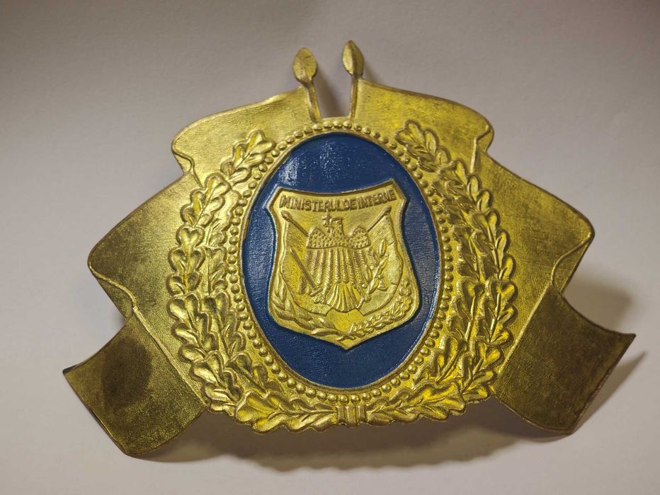Emblemă / Insignă Caschetă Ministerul de Interne (MAI) politie