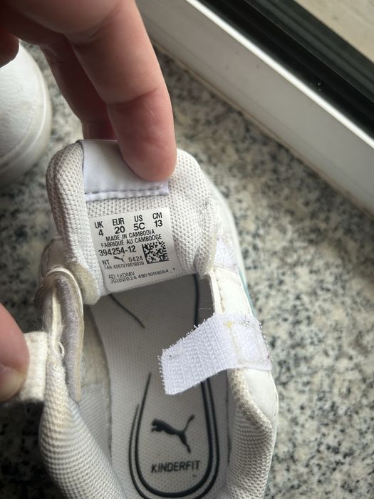 Pantofi sport puma marimea 20 pentru copii