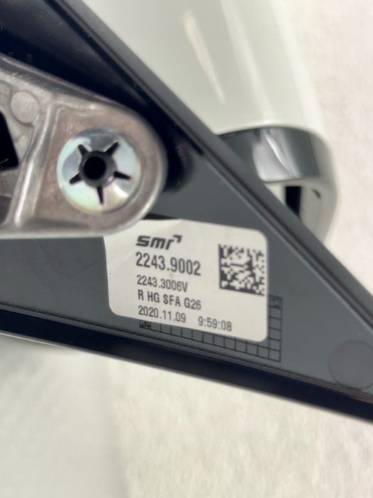 Oglinda Dreapta BMW G26 Noua OEM Memorie Rabatare Incalzire Shadow Line