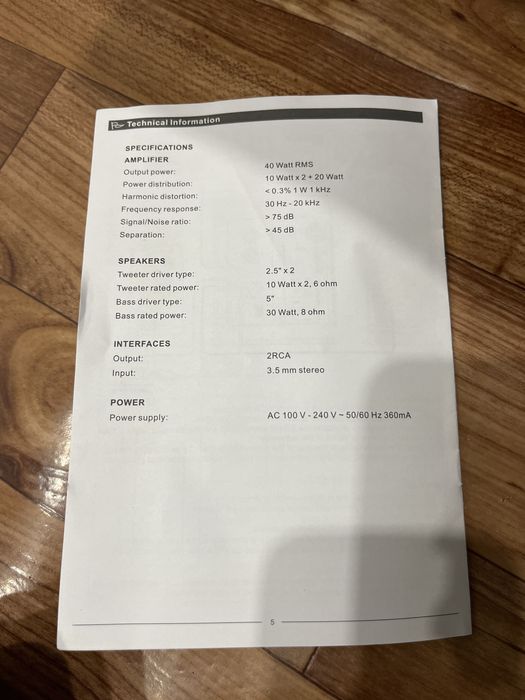 Продам колноки 2/1 Microlab RMS 40w