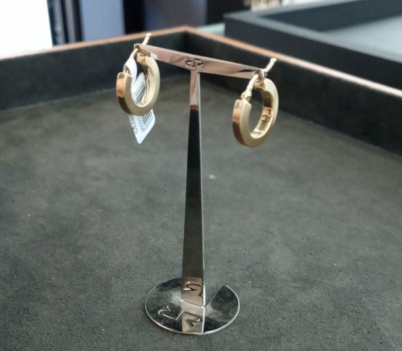 Златни Обеци  Cara Diamanti 14k