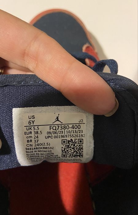 Adidasi Nike Jordan nr 38,5 originali