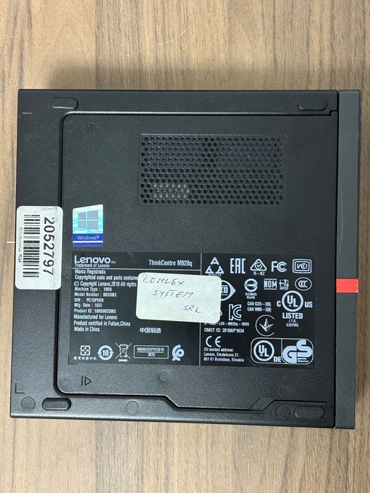 Lenovo M920Q i7-9700T Riser | Adaptor SSD 2230 | 32GB RAM | 512GB SSD