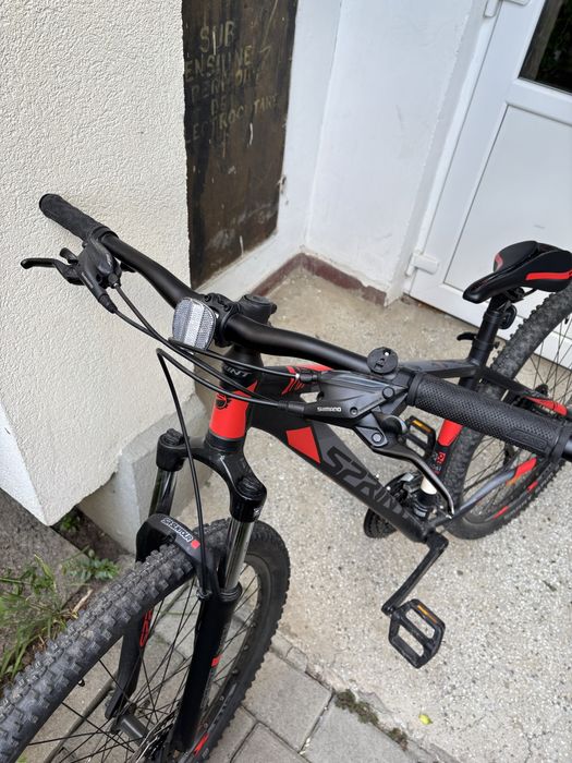 Bicicleta MTB Sprint Maverick Pro 29 Negru Mat/Rosu