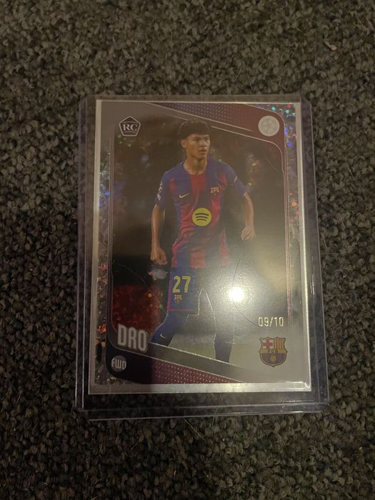 Topps Barcelona Dro 9/10 numbered