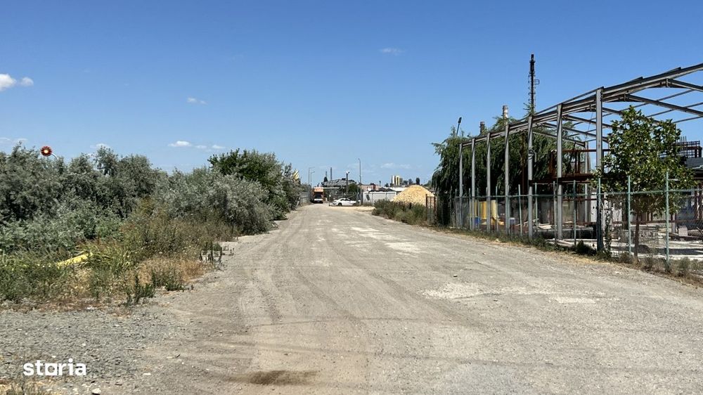 Teren pentru HALA 6.600 mp – POD Navodari, Ecluza – Rompetrol PORT
