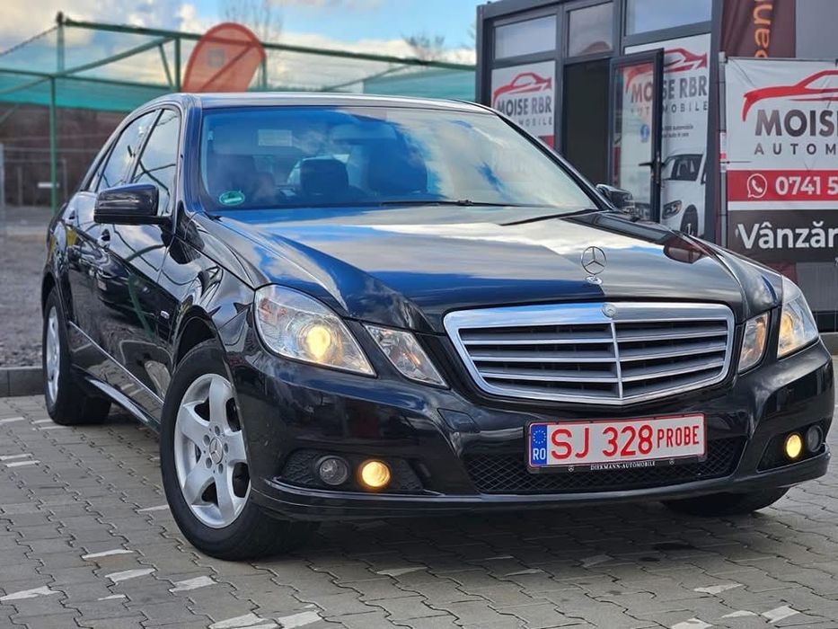 Mercedes E200 W212 2.2 CDI 136 CP BlueEfficiency Climatronic Pilot Automat Cârlig Stare Excelentă