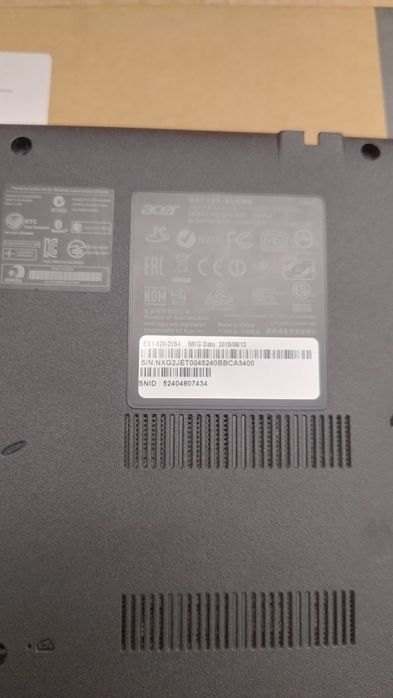 Dezmembrez Laptop Aspire