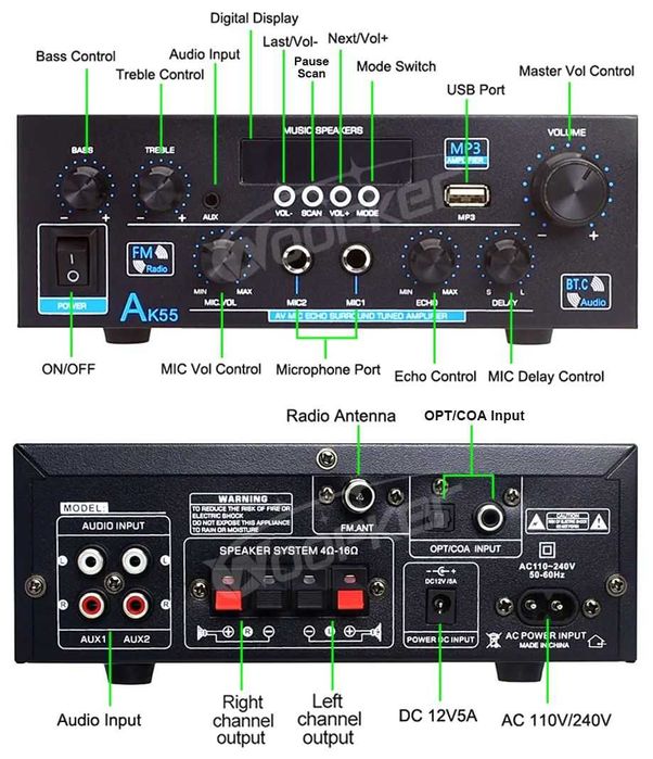 Продавам усилвател АК-55
