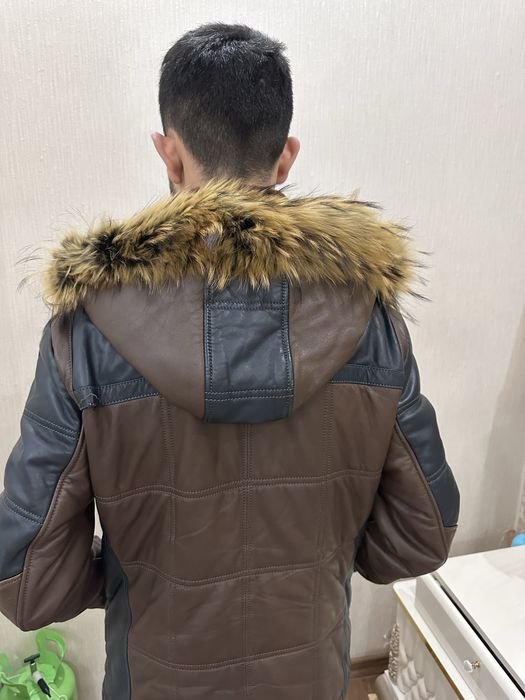 Мъжко  яке от естественна кожа