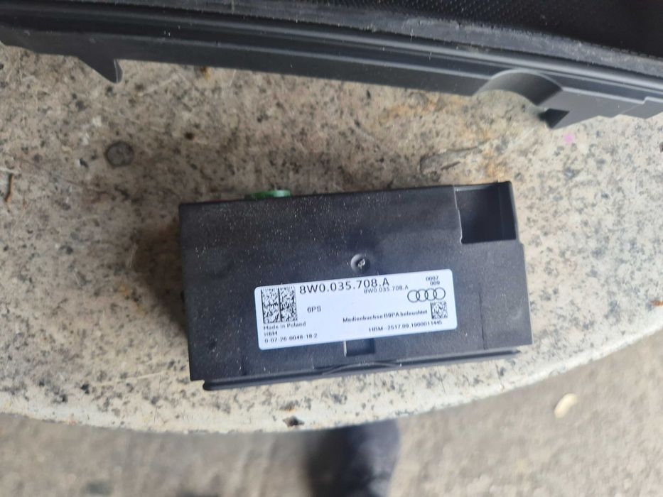Set Modul Usb C Audi A4 B9 facelift 8W0035708A
