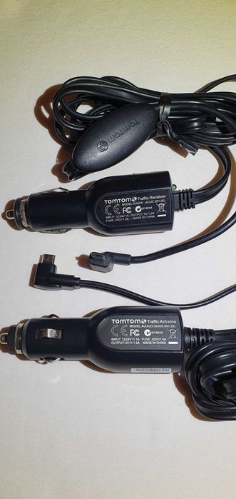 Încărcător auto Garmin/TomTom cu receptor trafic TMC