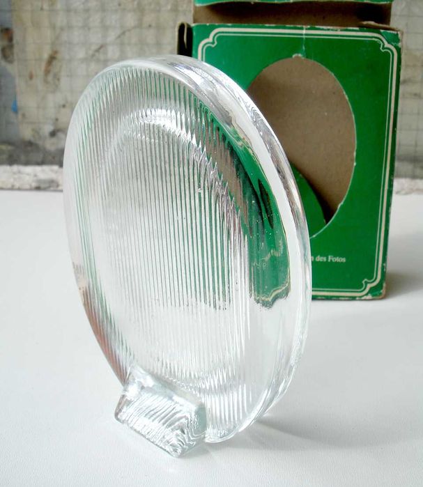 Стъклена фоторамка с елипсовидна форма