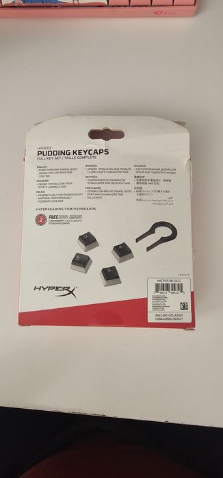 HyperX Pudding Keycaps(Nu tastatura)