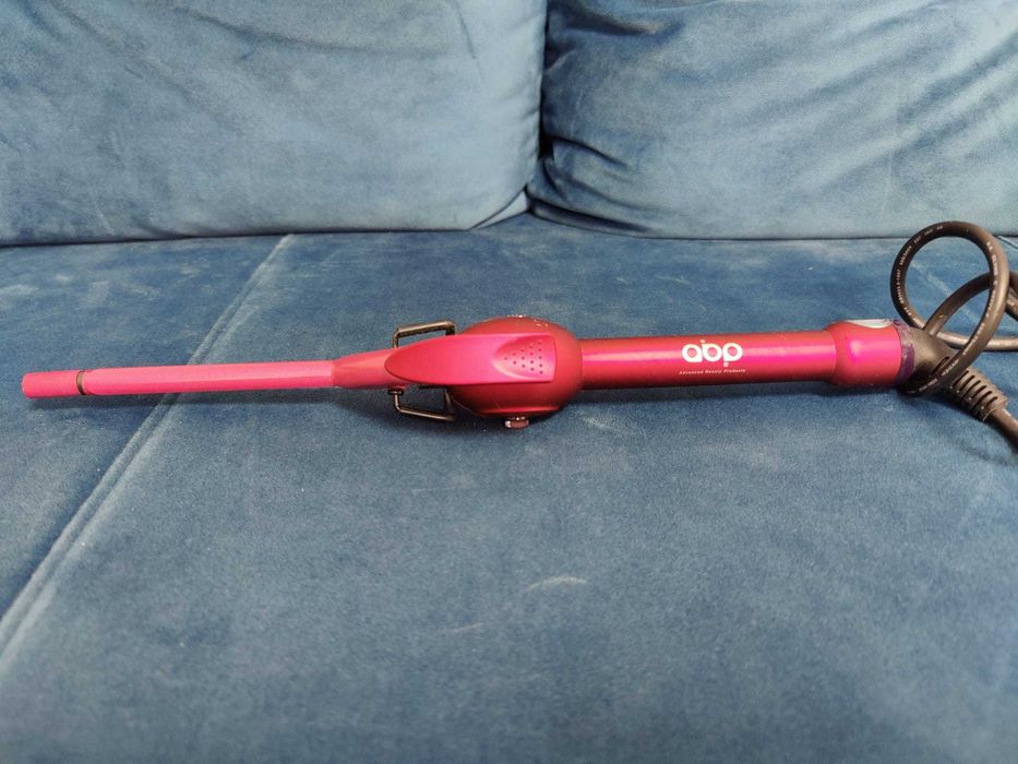 Placa de par afro, abp professional spring curling iron