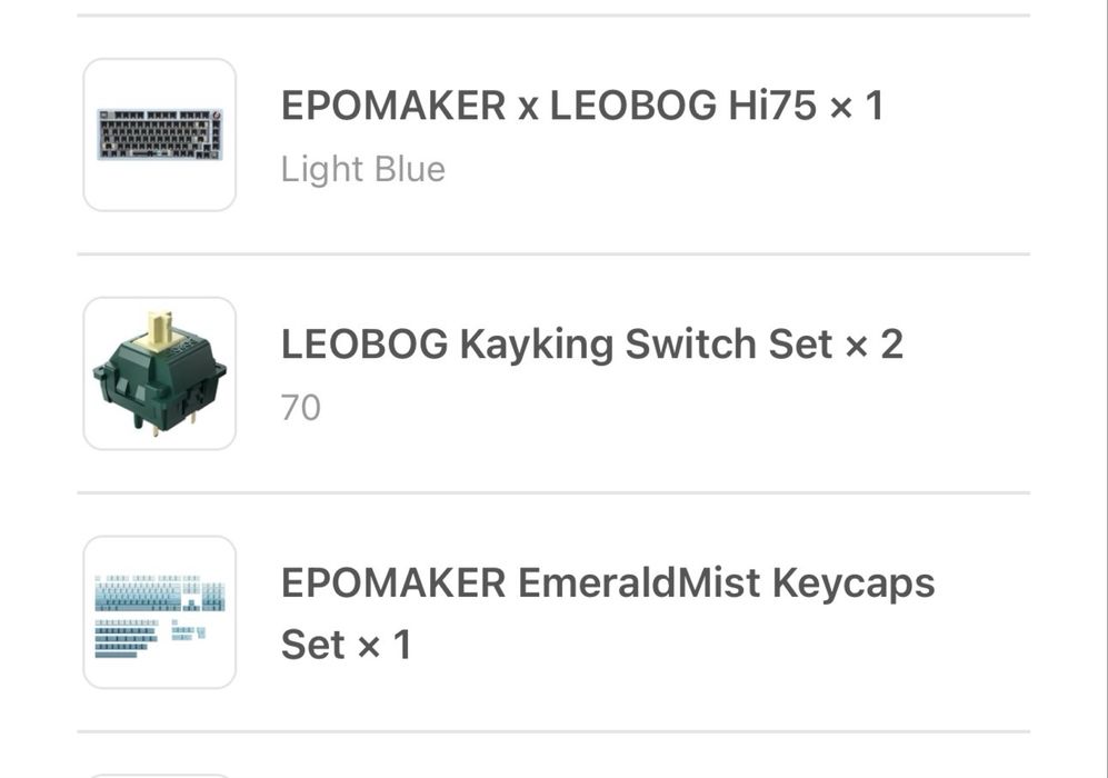 Алуминиева механична клавиатура Epomaker Hi75