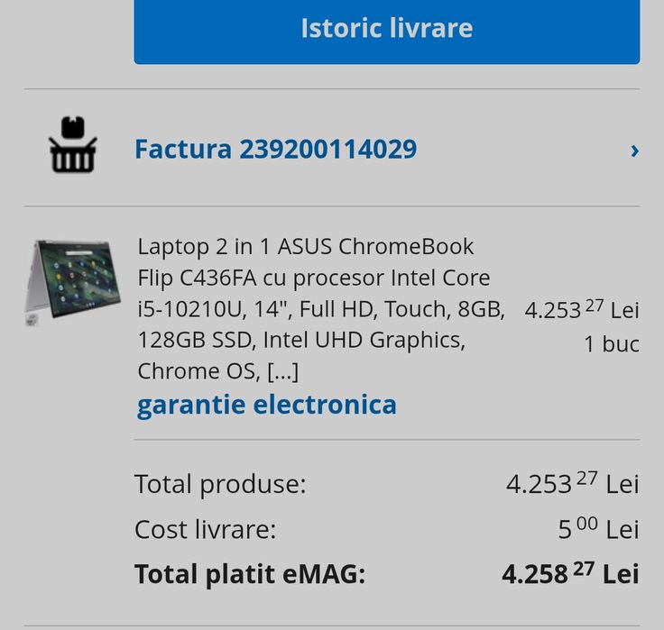 Asus 2 in 1 cu touchscreen