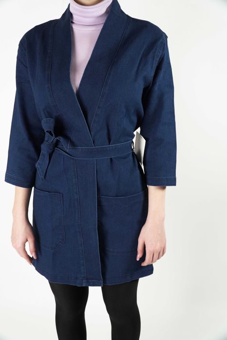 Jacheta lunga denim Avon primavara-toamna marimea 40