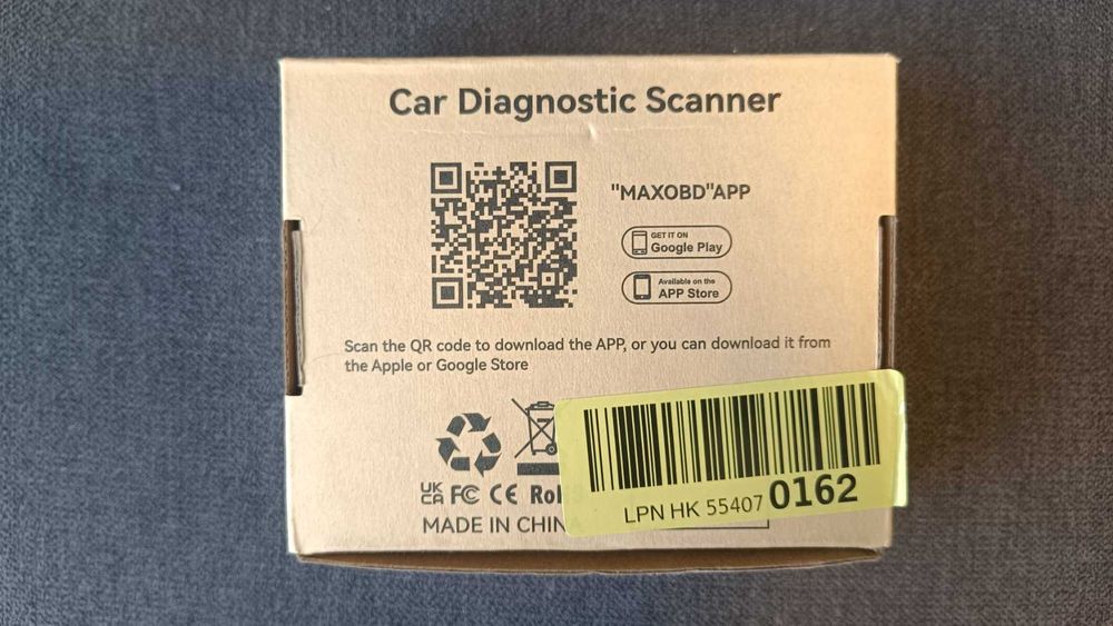 KONNWEI OBD2 Bluetooth диагностичен скенер за автомобил
