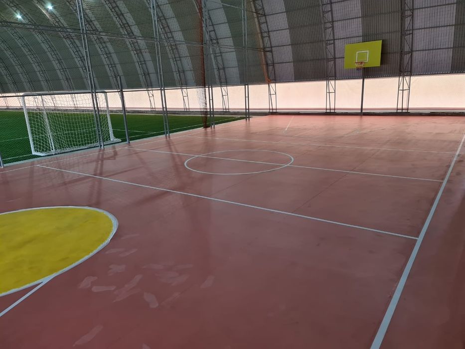 Мини стадион крытые  строительство