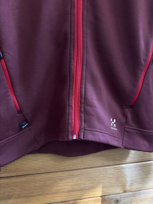 Оригинално дамско флийс яке Haglöfs Polartec Power Stretch Jacket (Размер M) 055