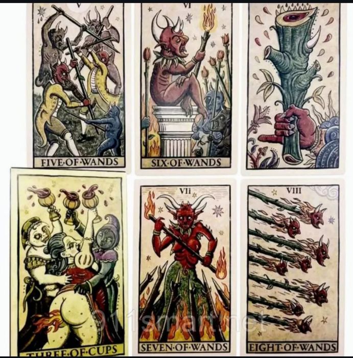 В наличии карты Таро Триумф луны