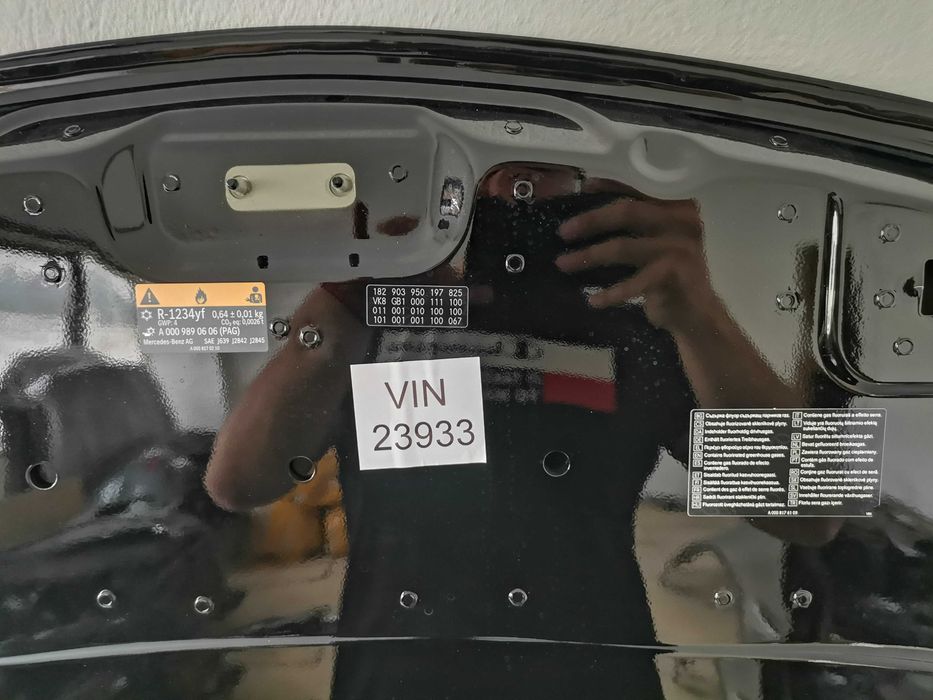 Нов ORIGINAL Преден капак Mercedes SL 63 AMG R232 W232