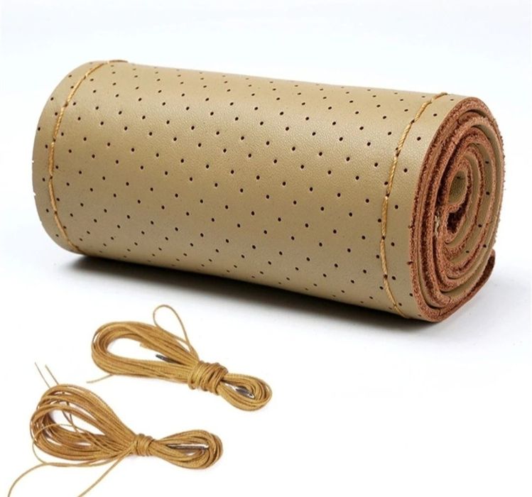 Husa volan cu ac și ață piele ecologica